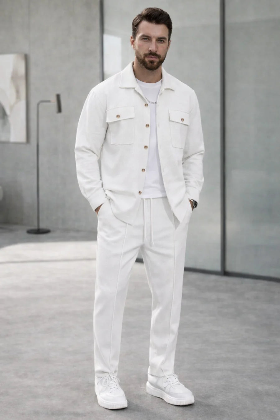 Completo Uomo Giacca e Pantaloni Linea Pulita